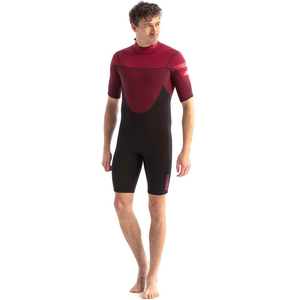 Jobe perth 3/2mm shorty wetsuit heren rood 1