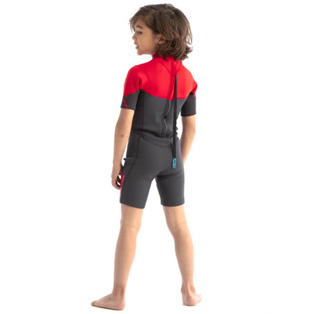 Jobe boston 2mm shorty wetsuit kind rood 2