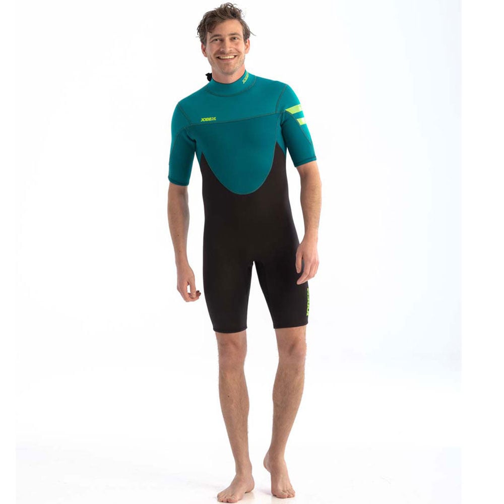 perth 3/2mm shorty wetsuit heren teal