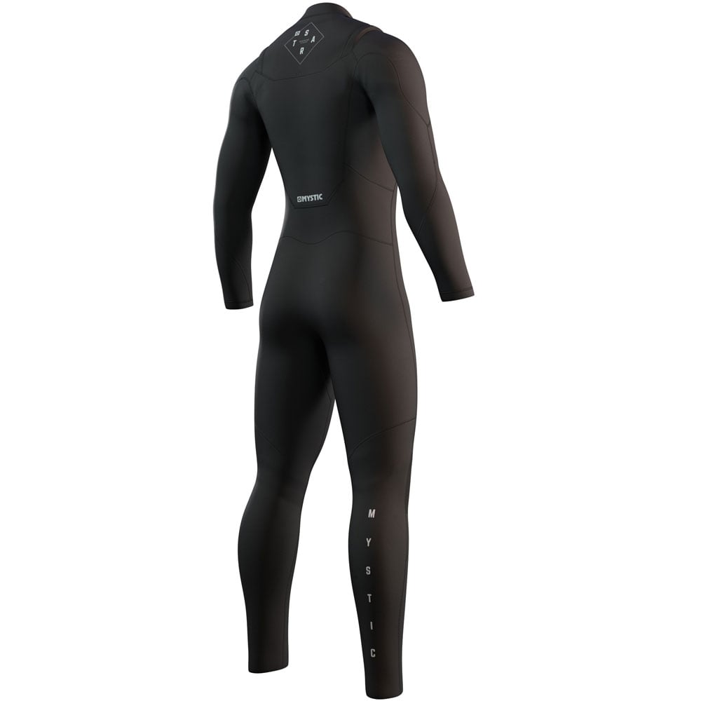 Mystic Star Fullsuit 5/3mm dubbele borstrits Zwart heren wetsuit 2