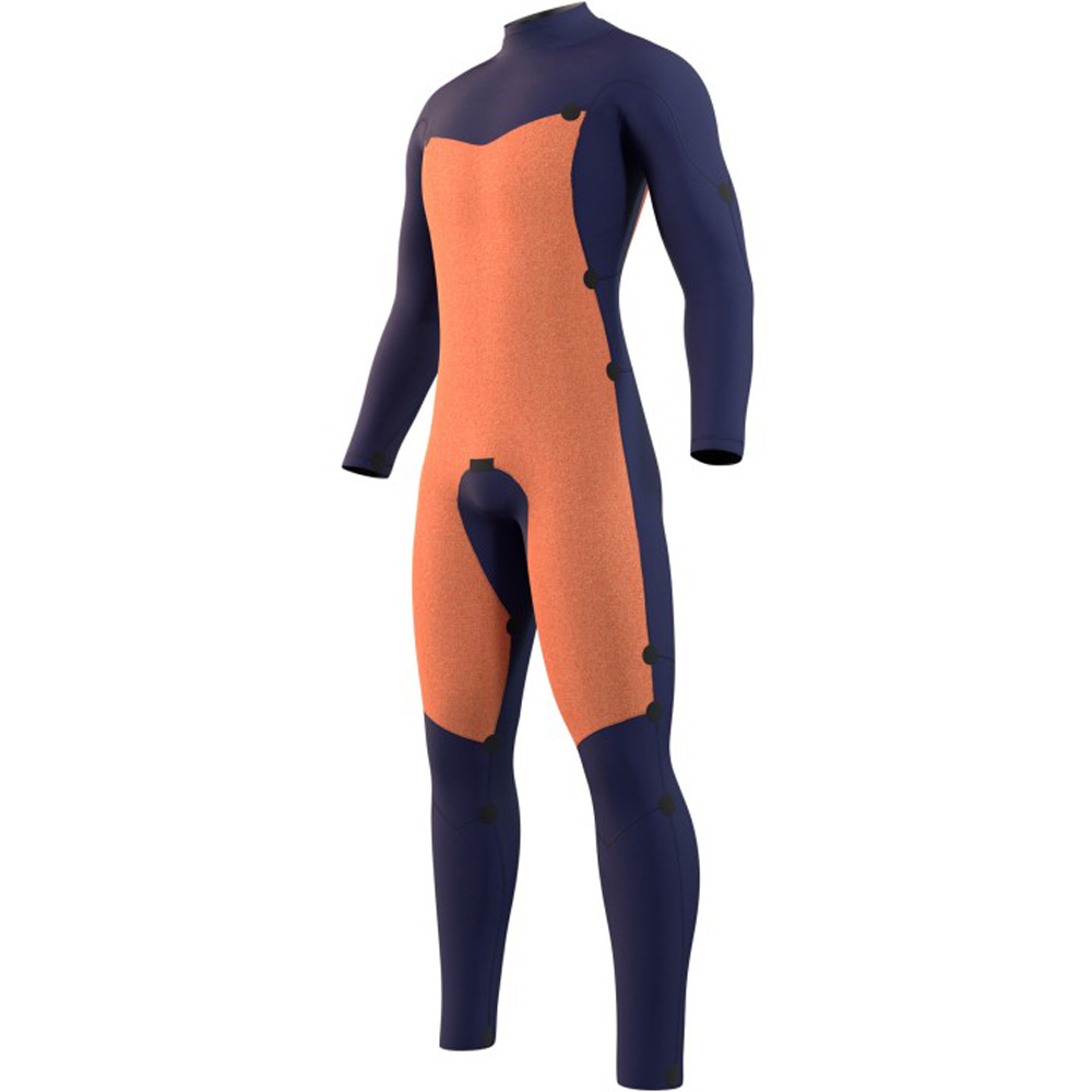 Mystic Star Fullsuit 5/3mm dubbele borstrits Zwart heren wetsuit 3