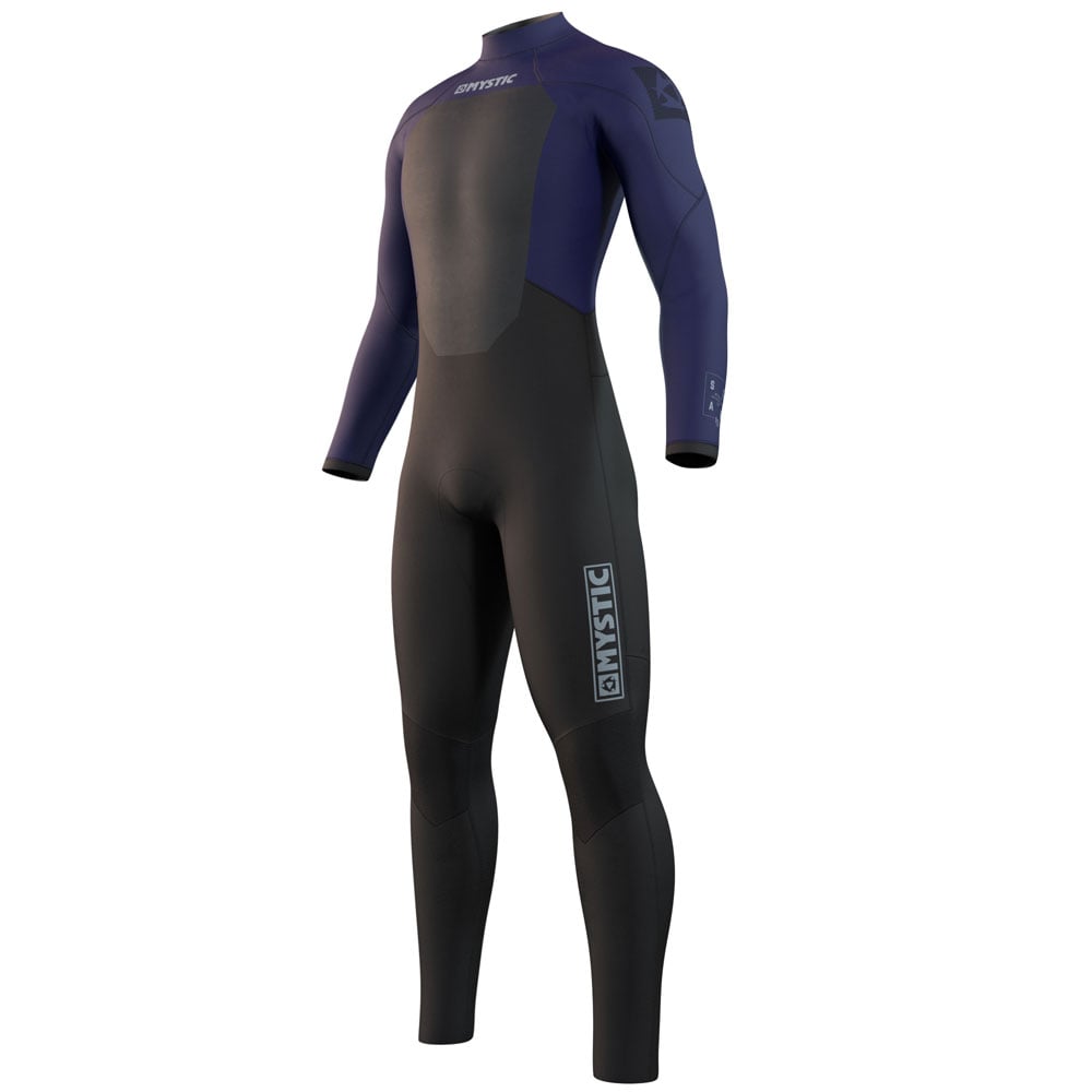 Mystic Star Fullsuit 5/3mm rugrits Night blauw heren wetsuit 1