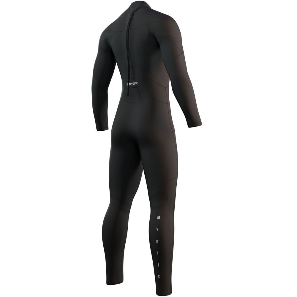 Mystic Star Fullsuit 5/3mm rugrits Zwart heren wetsuit 2