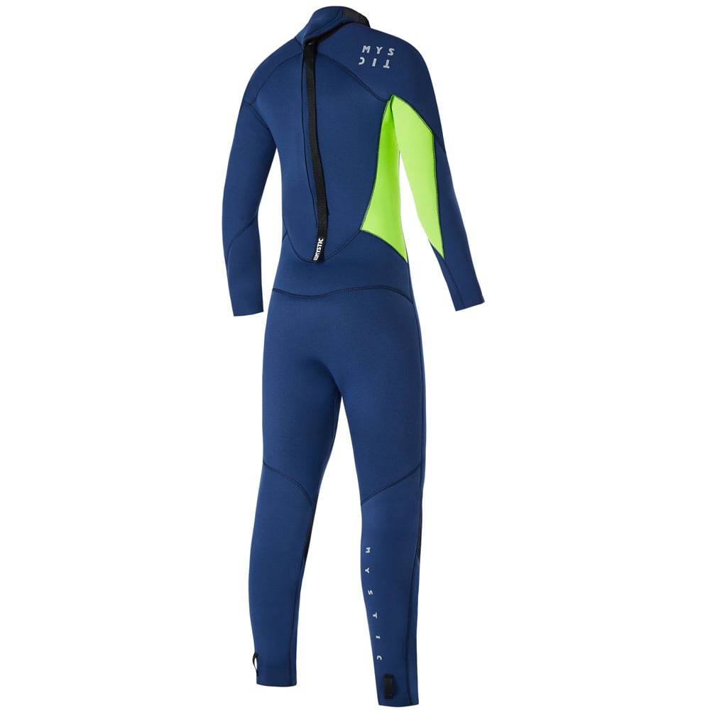 Star fullsuit 5/4mm rugrits junior night blauw