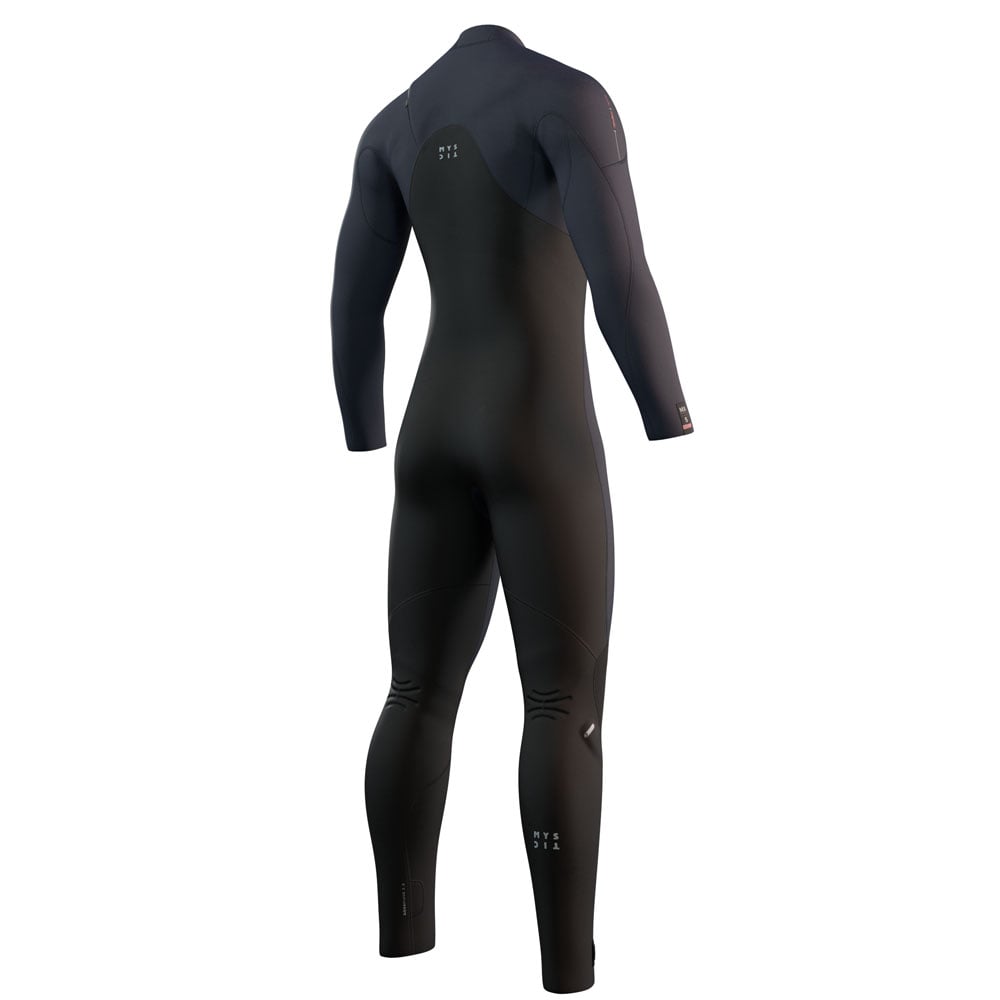 Mystic Majestic fullsuit wetsuit heren 5/4mm borstrits navy blauw 2