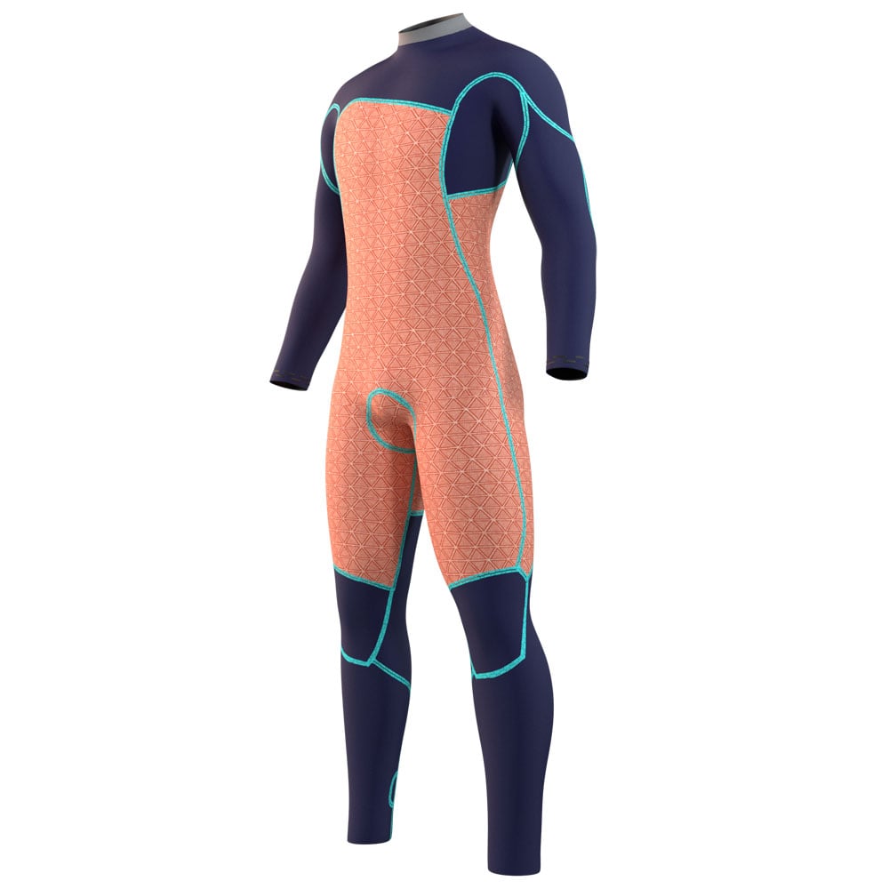 Mystic Majestic fullsuit wetsuit heren 5/4mm borstrits zwart 3