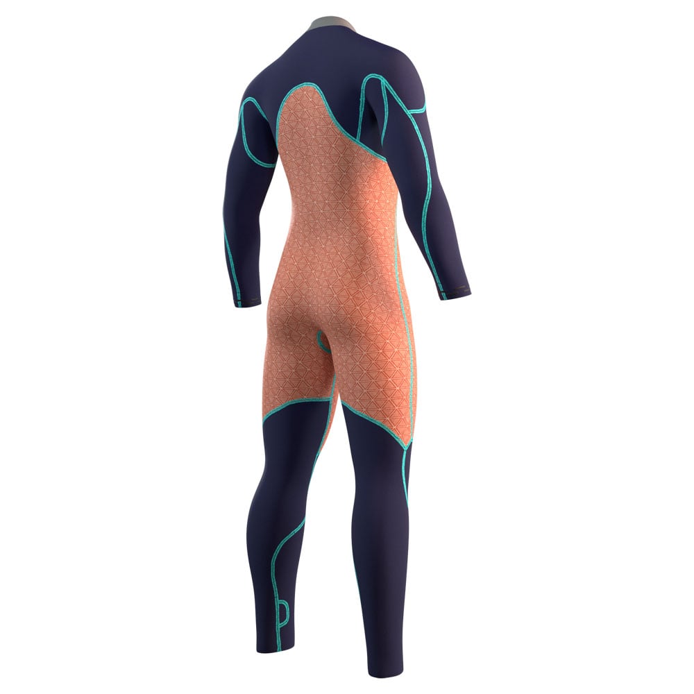 Mystic Majestic fullsuit wetsuit heren 5/4mm borstrits zwart 4