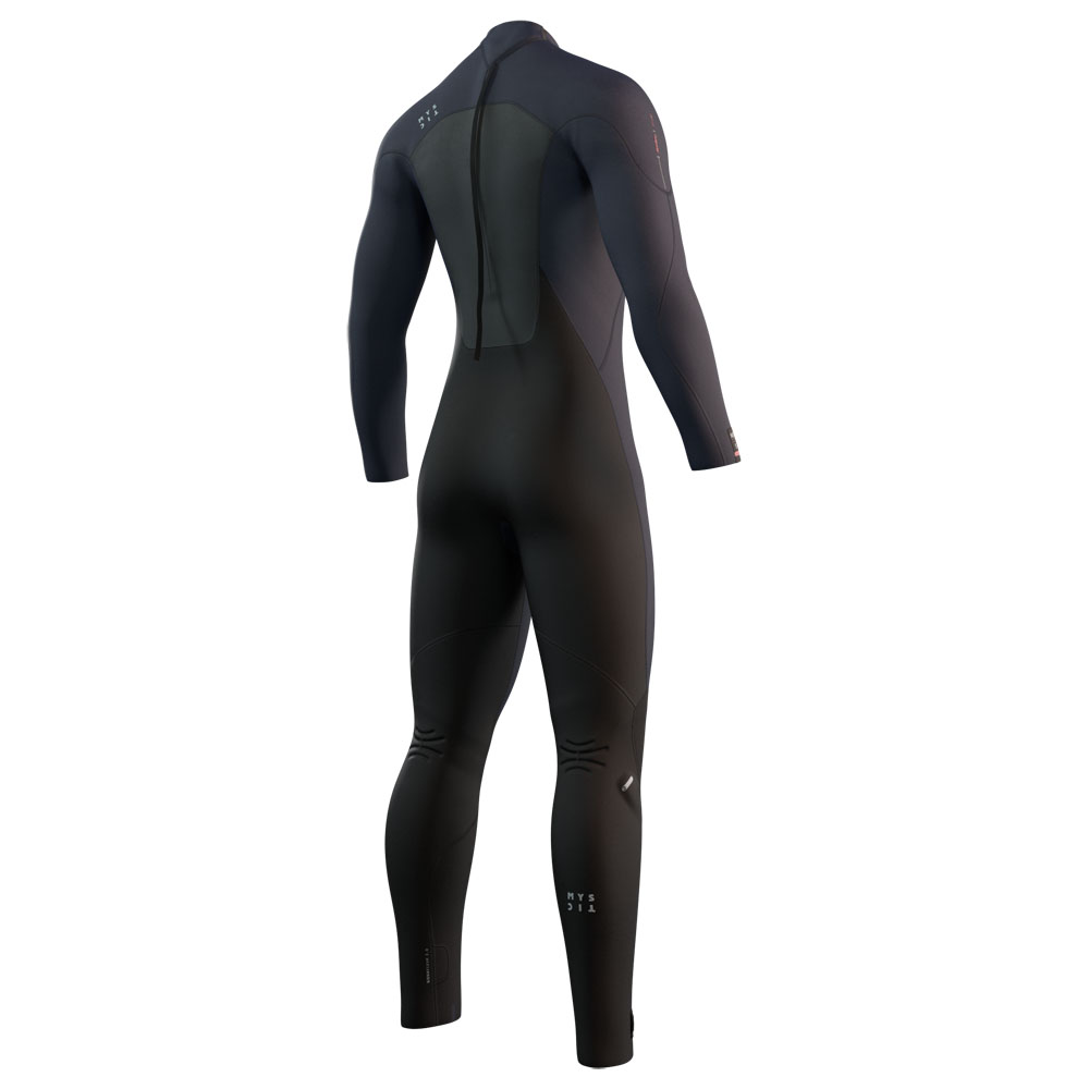 Mystic Majestic fullsuit wetsuit heren 5/4mm rugrits navy blauw 2