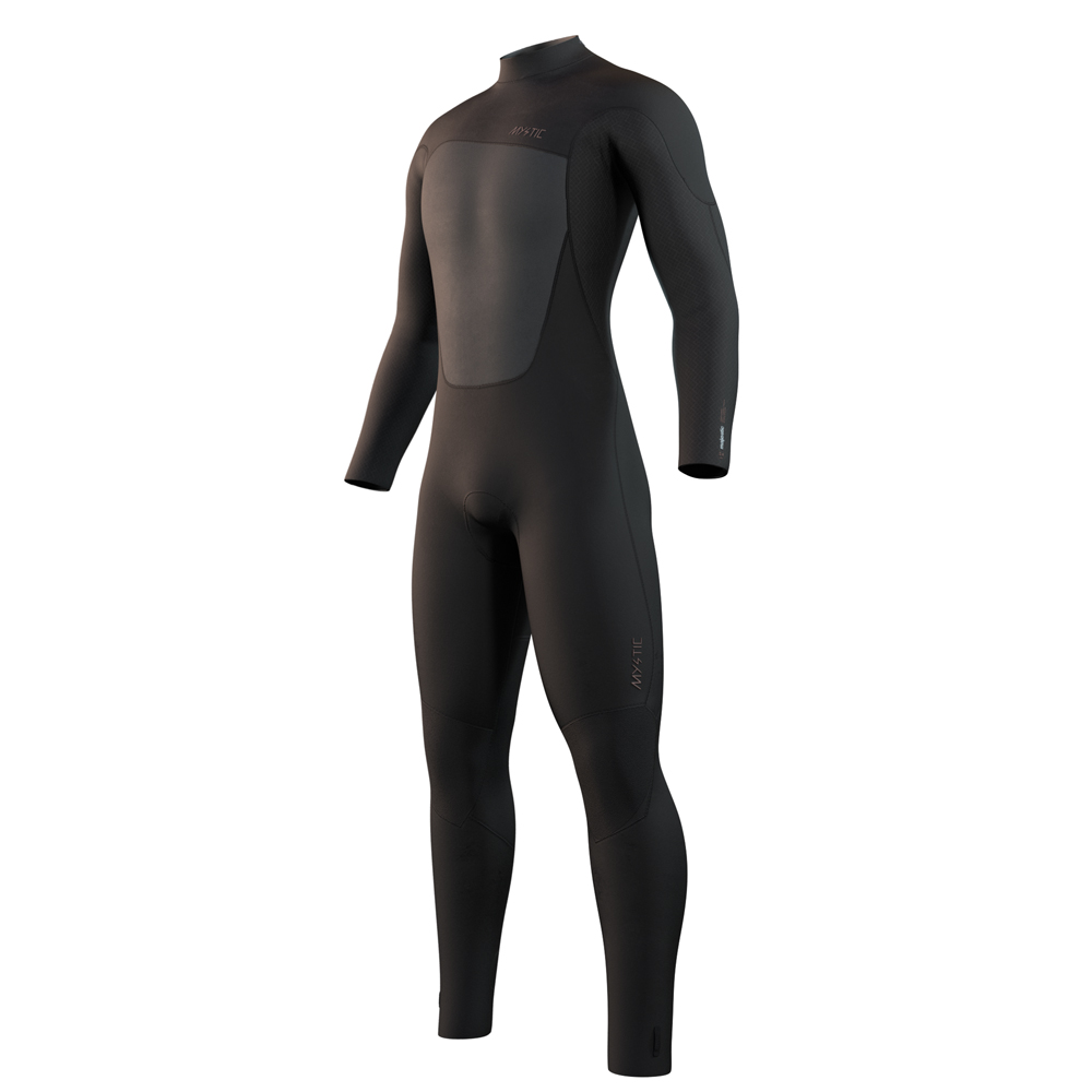 Mystic Majestic fullsuit wetsuit heren 4/3mm rugrits zwart 1