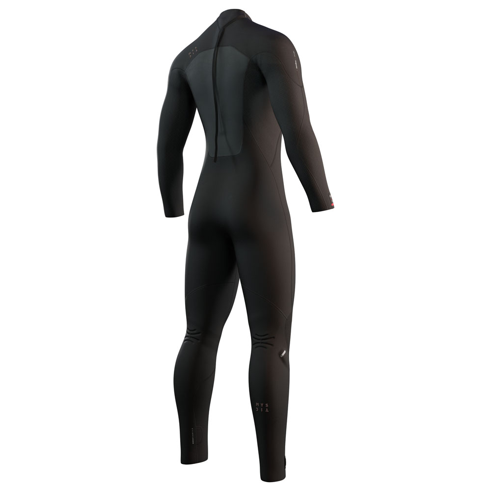 Mystic Majestic fullsuit wetsuit heren 4/3mm rugrits zwart 2