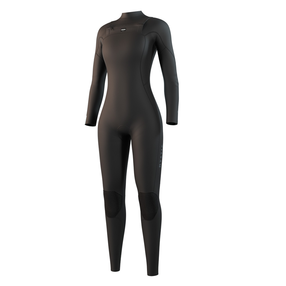 Haven fullsuit wetsuit 4/3 mm borstrits dames zwart