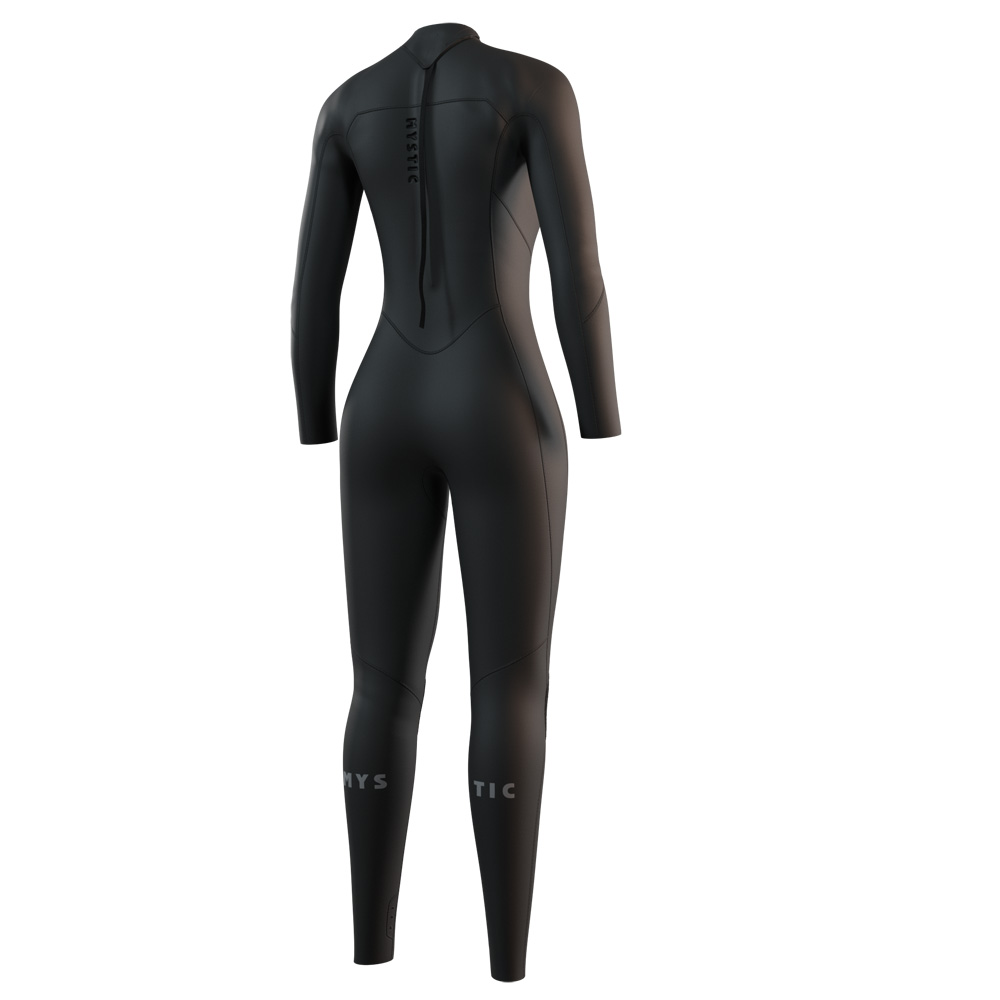 Haven fullsuit wetsuit 5/3 mm rugrits dames zwart