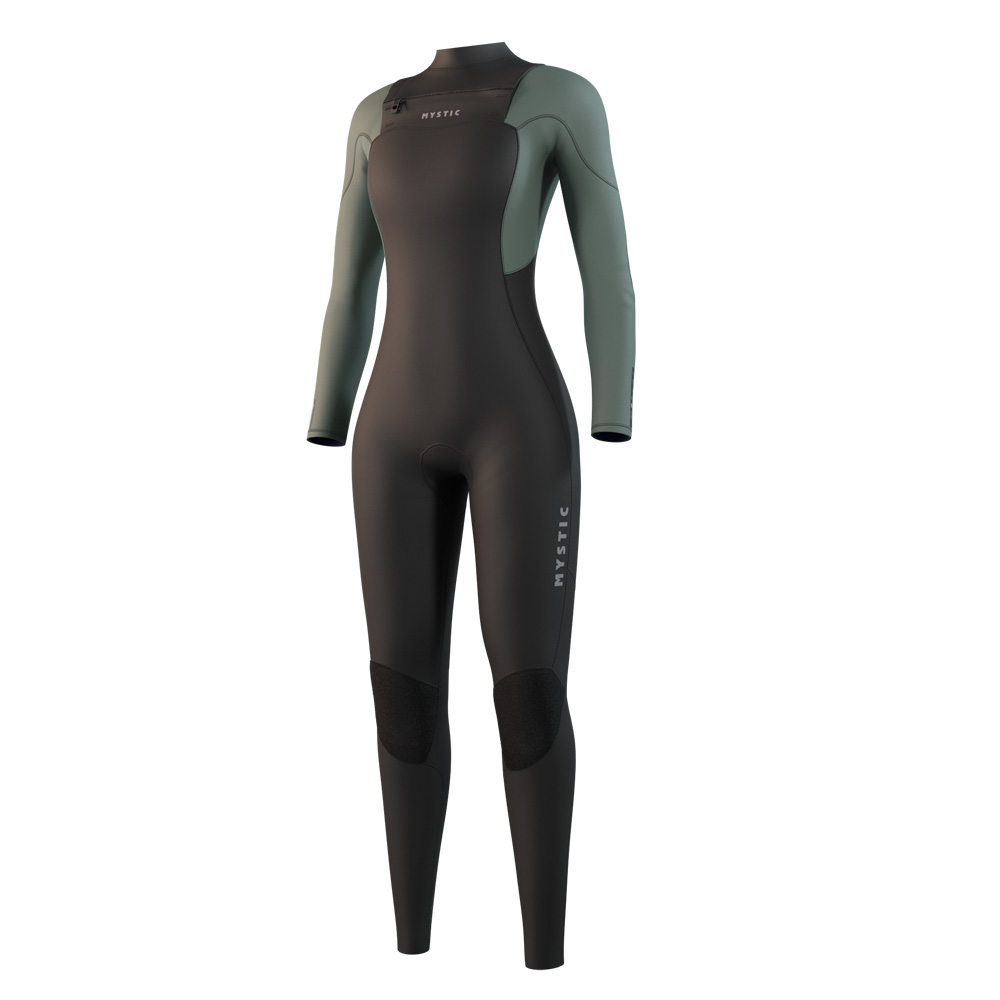 Star fullsuit wetsuit 5/3 mm borstrits dames groen