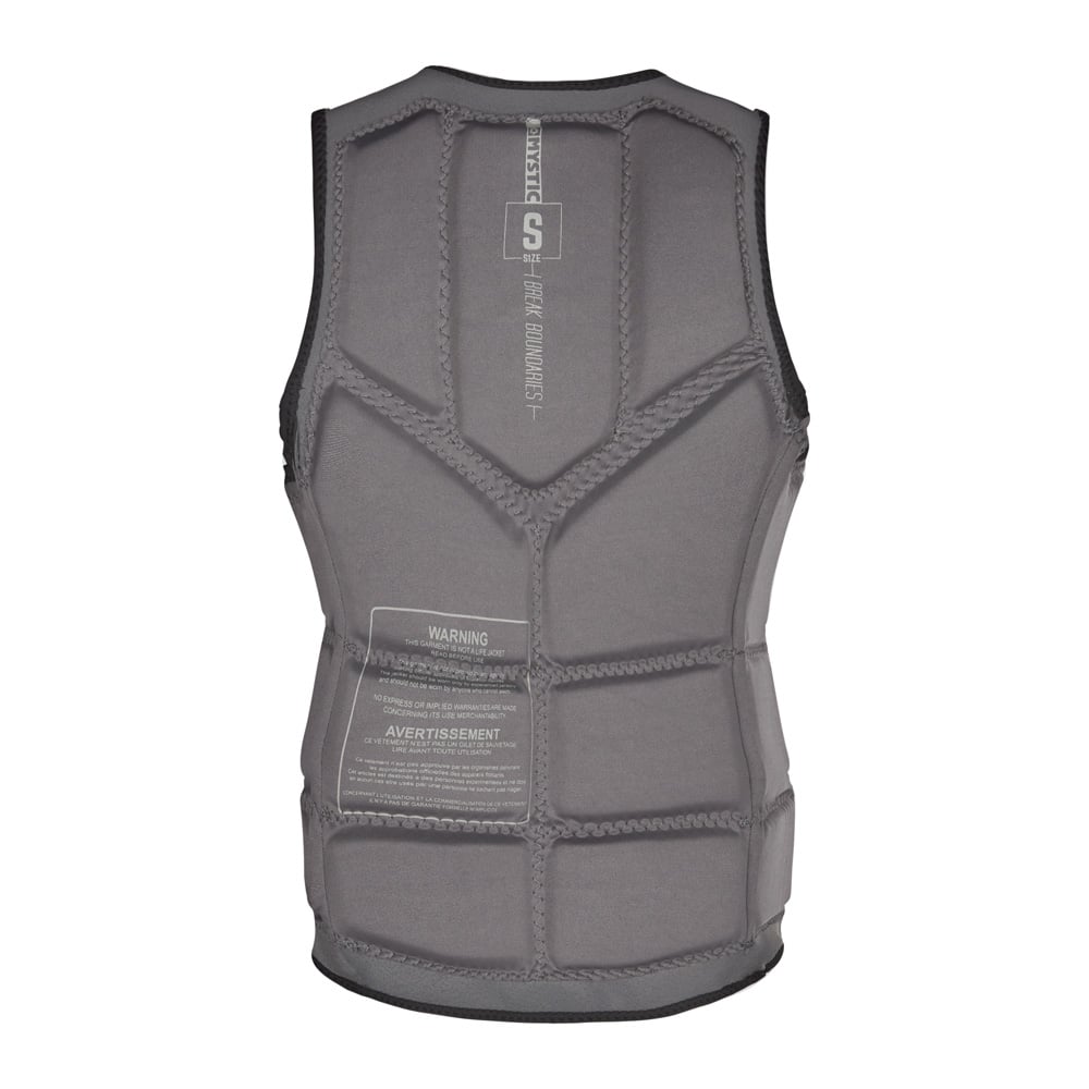 Mystic Star Impact Vest Fzip Wake dames zwart 4