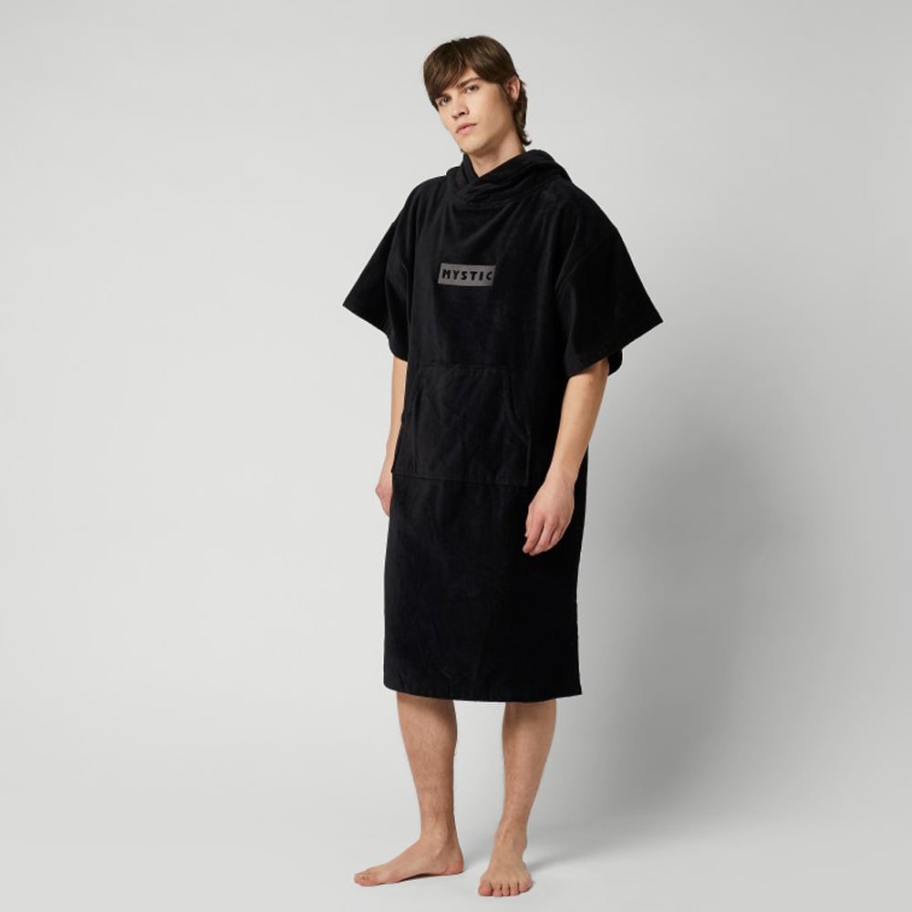 Mystic Cotton Deluxe poncho zwart 3