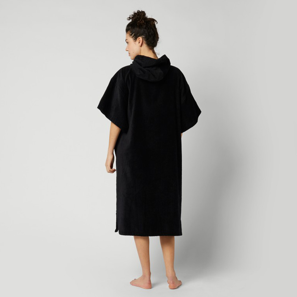 Mystic Cotton Deluxe poncho zwart 6