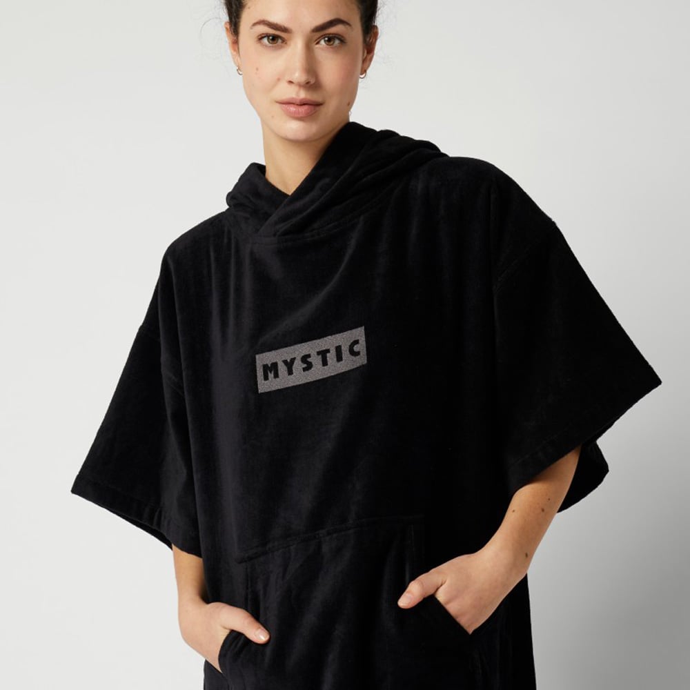 Mystic Cotton Deluxe poncho zwart 7