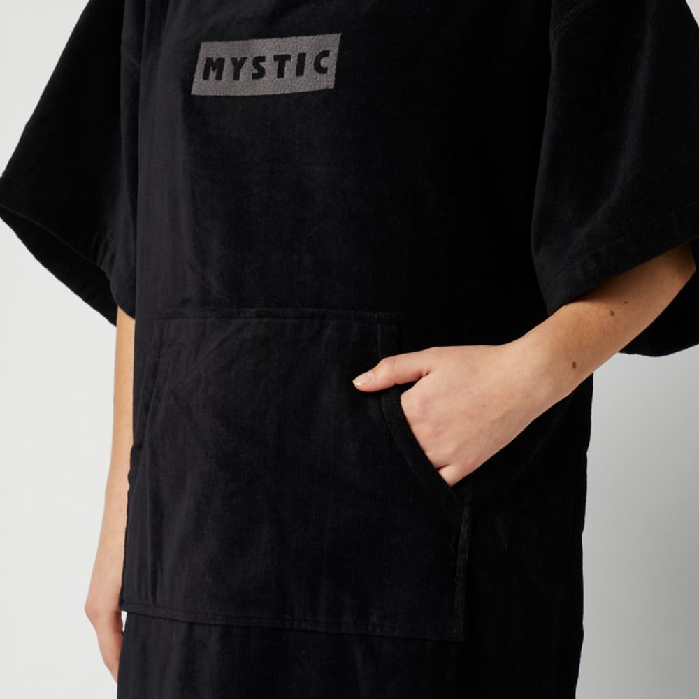 Mystic Cotton Deluxe poncho zwart 8