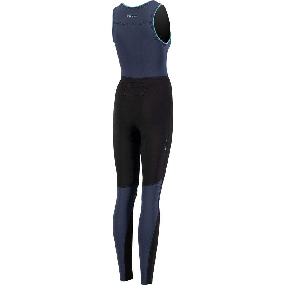 Sup Long John dames 1.5 mm zwart/navy