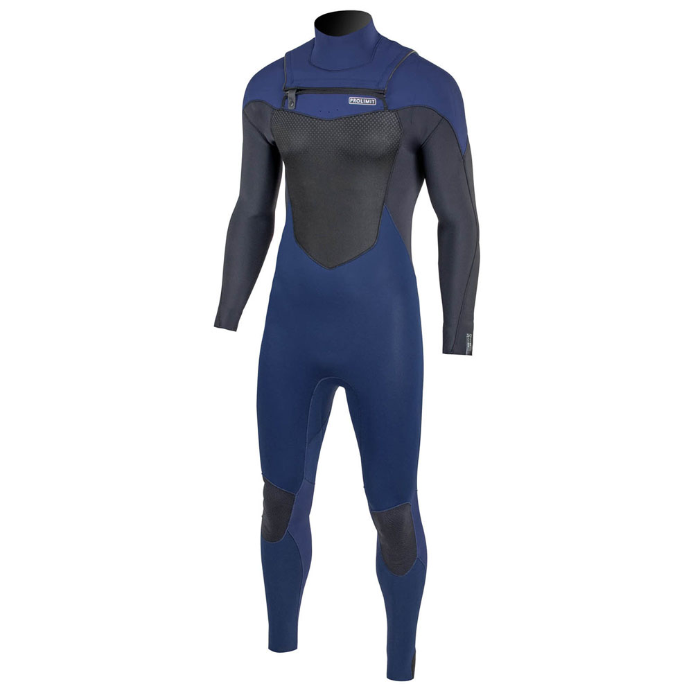 Prolimit Fusion steamer Freezip  5/3 mm borstrits navy wetsuit tiener 2