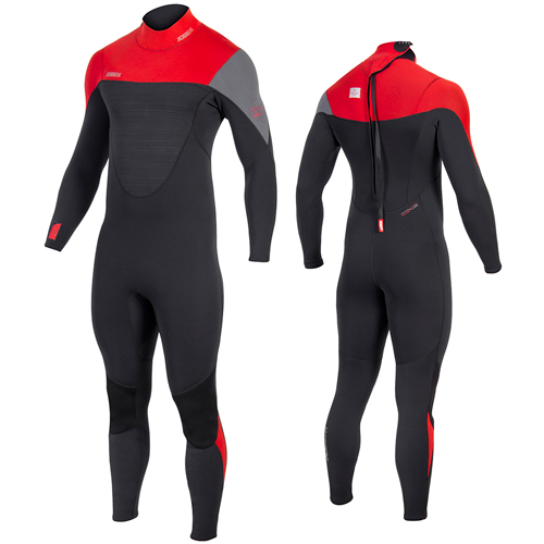 Jobe Perth 3/2 surfpak heren rood Wetsuit.nl wetsuits heren