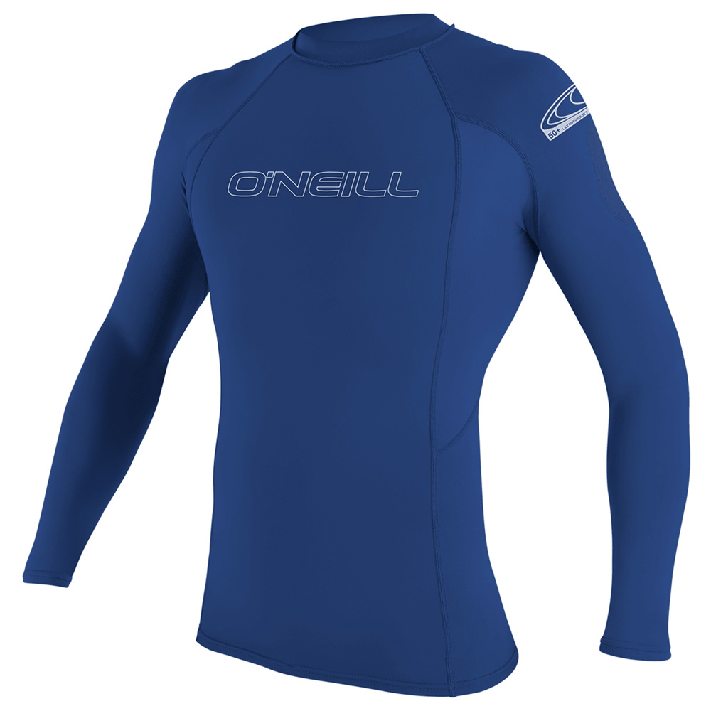 Oneill lange mouwen rash guard heren blauw